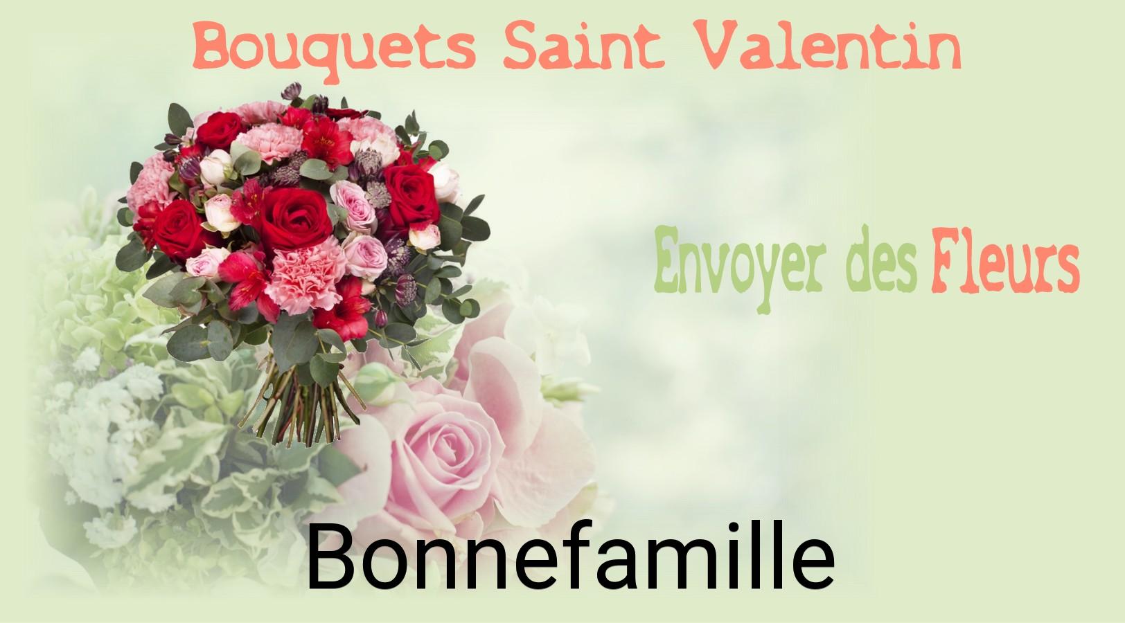 Roses de Saint-Valentin livrées à Bonnefamille