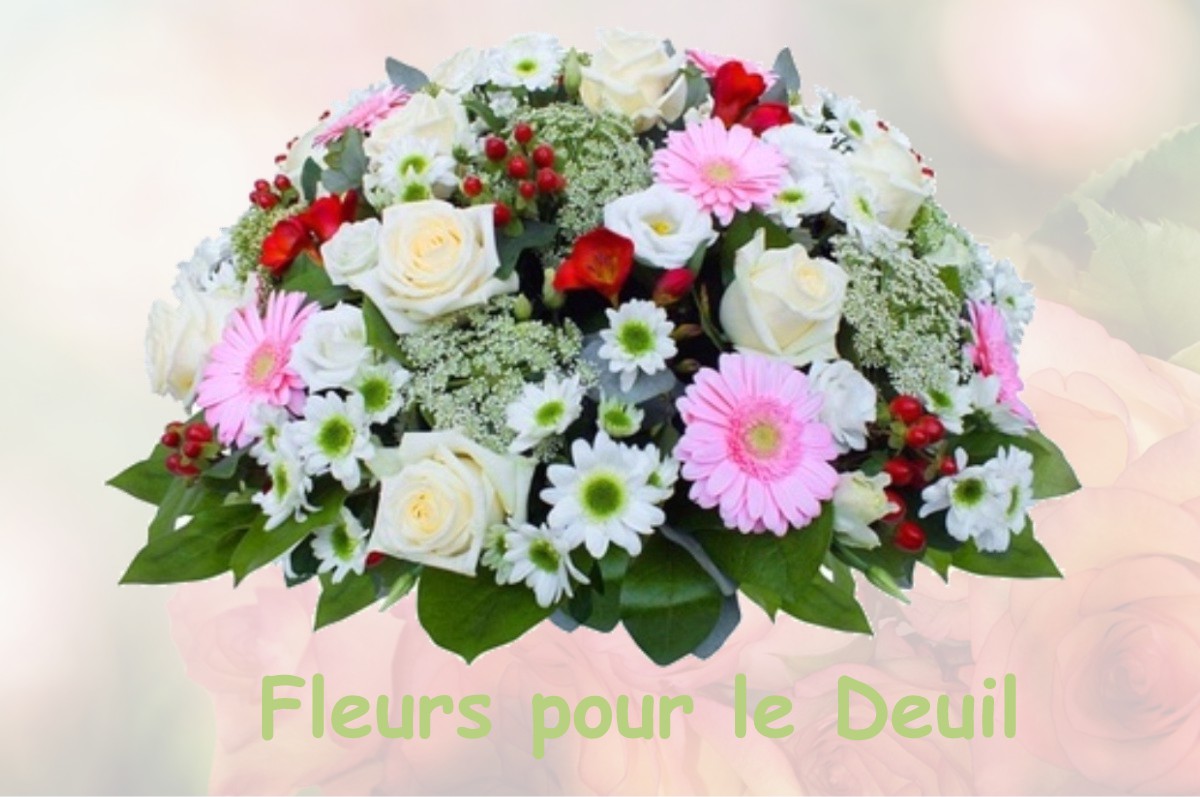 fleurs deuil BONNEFAMILLE